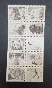 US Scott 1880-89 (1889a) 1981 Wildlife Booklet Pane Mint MNH T4519