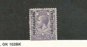 Bechuanaland, Postage Stamp, #101 Mint Hinged (Tiny Thin), 1926