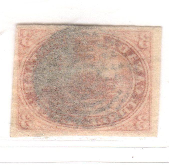 $ Canada Scott #4 used, VF-XF, very tiny corner crease LR