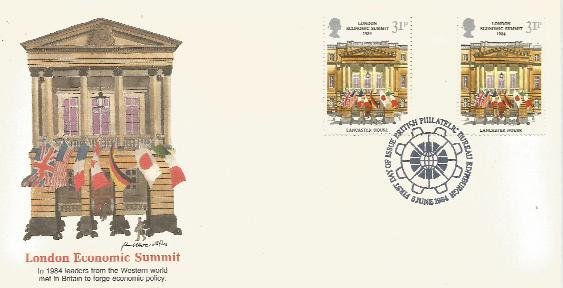 Great Britain London Economic Summit FDC