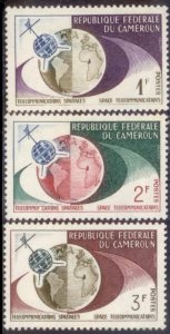 Cameroun 1963 SC# 380-3 Space MNH E179