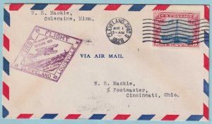 UNITED STATES FIRST FLIGHT COVER - 1928 FROM CLEVELAND OHIO - CV172