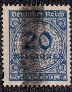 Germany 287 1923 Used