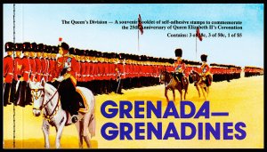 Grenada Grenadines - Queens Regiment Souvenir Stamp Booklet (1978) Mint NH VF C