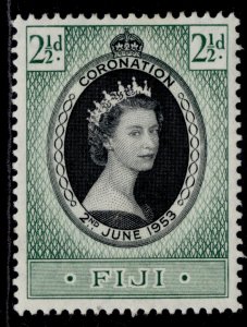 FIJI QEII SG278, 1953 CORONATION, M MINT.