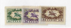 Lithuania Sc #223-225 set of 3 OG  VF