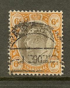 Transvaal, Scott #274, 6p King Edward VII, Wmk 3, Used