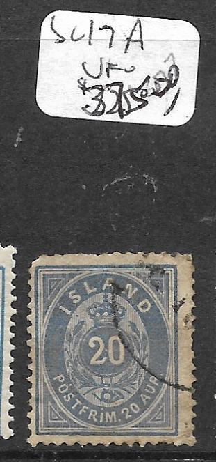 ICELAND (PP2801B) SC 17A  VFU