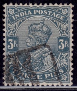 India, 1911, Edward VII, 3p, sc#80, used