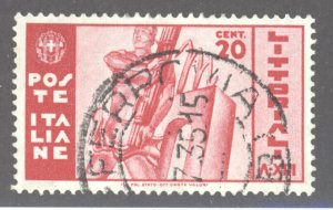 Italy, Scott #342, Used