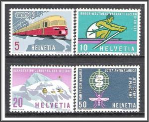 Switzerland #412-415 Anniversaries & Events MNH