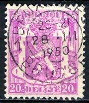 Belgium; 1935: Sc. # 269; O/Used Single Stamp