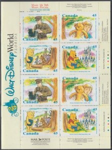 CANADA # 1621c BOOKLET FEATURING WINNIE the POOH STAMPS