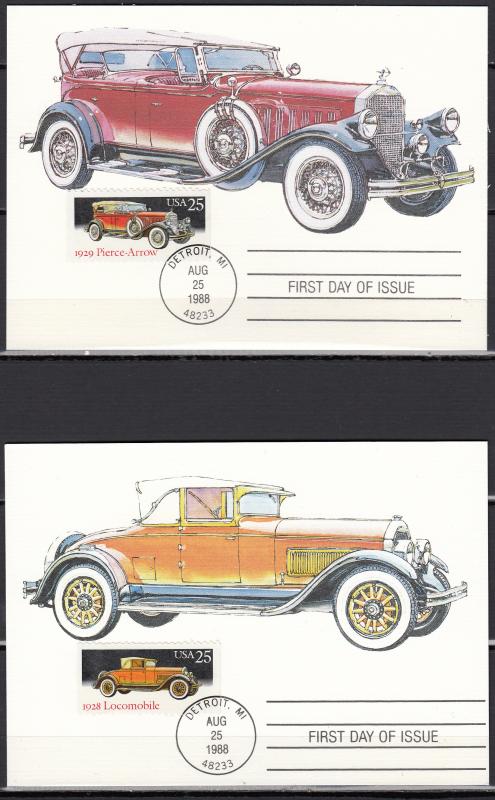 USA -  Four FDC collection lot-1 - (1407)