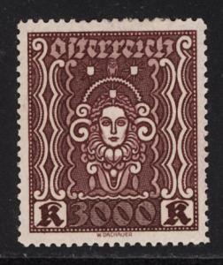 Austria 1922  Scott #296 MLH