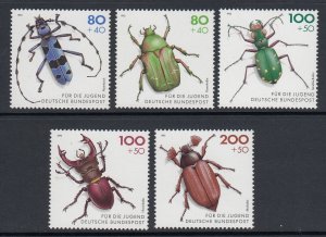 Germany B745-9 Beetles mnh