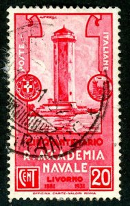 Italy, Scott #265, Used