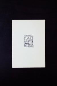 German Pleskau Stamp Proof Card