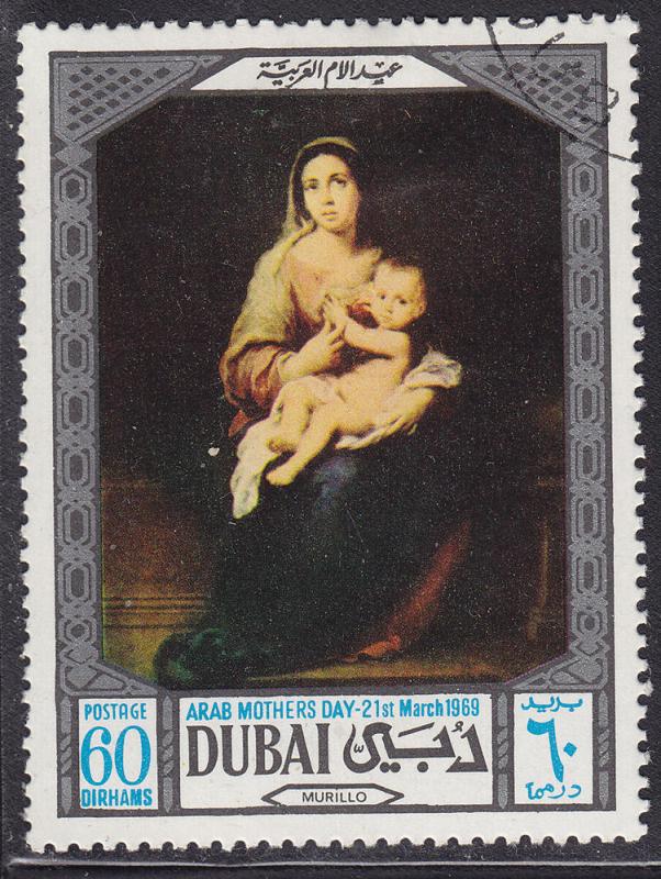 Dubai 97 CTO 1969 Madonna and Child