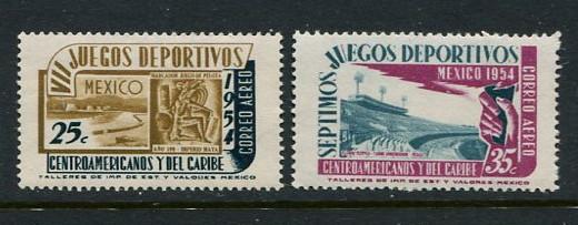 Mexico #C222-3 MNH