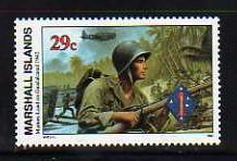 Marshall Island MNH sc# 320 WWII 08CV  $0.60