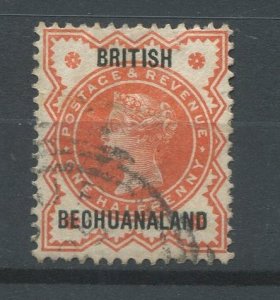 Bechuanaland Sc#10 Used, ½p ver, British Bechuanaland Colony Issues (1887)