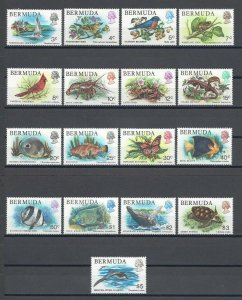 BERMUDA 1978/83 SG 387/403 MNH Cat £23