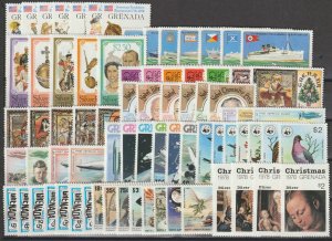 GRENADA 1976/79 'COMMEMORATIVE SETS' MNH