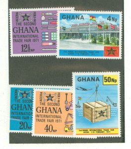 Ghana #410-14 Mint (NH)