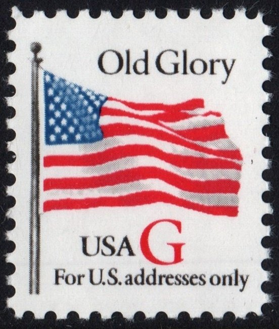 SC#2882 32¢ G Rate Old Glory Single (1994) MNH