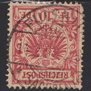 Germany, Sc. no. 48, Pulsnitz postmark