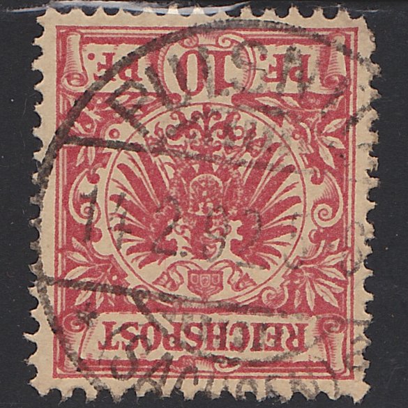 Germany, Sc. no. 48, Pulsnitz postmark