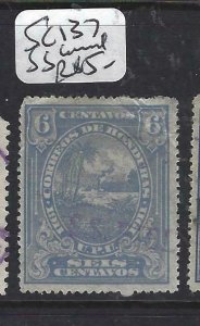 Honduras (aab) SC137 Steamship Cancel          VFU 