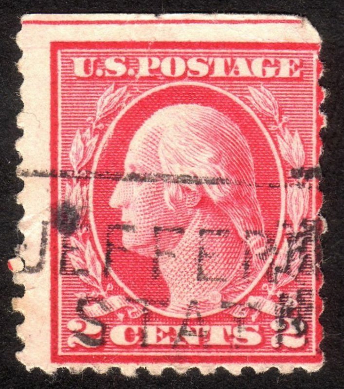 1917, US 2c, Washington, Used, Sc 499