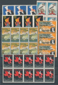 French Chalon Paris Commerce Tours Poznan Poster Labels MNH x 60(W2506)