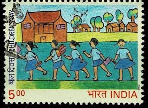 India 2003,Sc.#2037 used,  Children's Day 2003