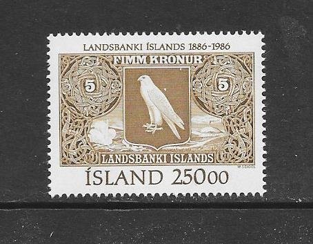 BIRDS - ICELAND #627   MNH
