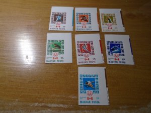 Hungary  #  2424-30  MNH  imperf