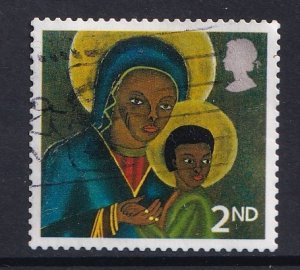 Great Britain  #2328 used  2005  Christmas  2nd  Madonna and Child