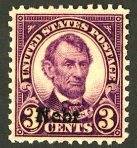 U.S. #672 MINT OG LH