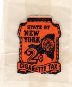 US New York State Revenue SRS # C7, Cigarettes, used,  Lot 220315