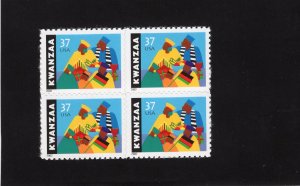 3673 Kwanzaa, MNH blk/4