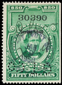 U.S. REV. DATED GREENS RD305  Used (ID # 116298)