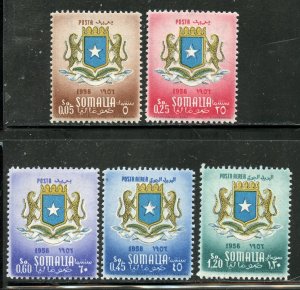 Somalia # 210-12 + C50-1, Mint Hinge. CV $ 2.70