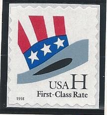 US #3267, Uncle Sam's Hat, M-NH*-