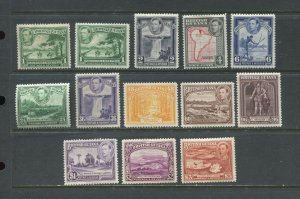 British Guiana KGVI 1938 set to $3 mint o.g. hinged