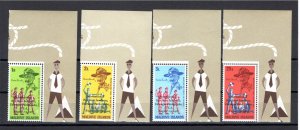 Maldives 1968 MNH Sc 278-81