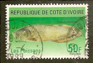 Ivory Coast       Scott 984     Fish     Used  