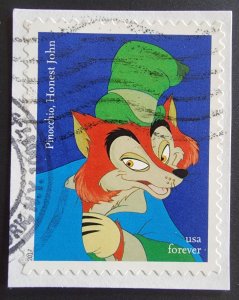 US 5214 (Disney Villains - Pinocchio, Honest John)