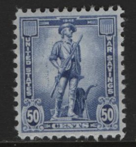 US, WS9, HINGED, 1942, MINUTE MAN